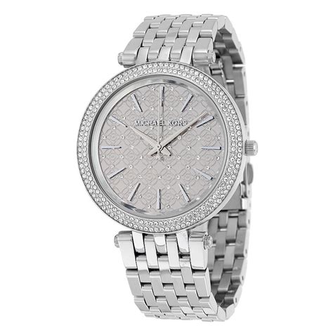 mk3404 michael kors|Michael Kors Darci Silver Dial Crystal Stainless Steel Ladies .